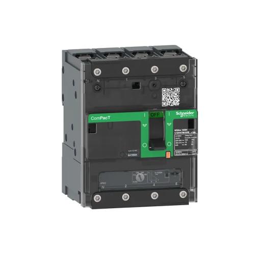 Afbryder ComPacT NSXm 4Polet 4D 100A 690V IP40 Schneider Electric