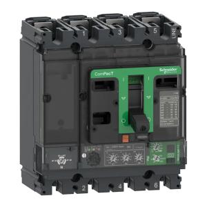 Afbryder ComPacT NSX250F 4Polet 4D 250A 440V IP40 Schneider Electric