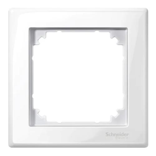 M-Smart Ramme 1-Gang IP20 Polar Hvid Schneider Electric