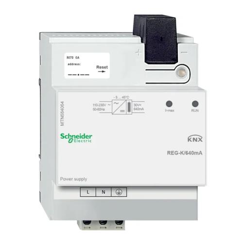 KNX Strømforsyning REG-K/640mA 30V Lysegrå Schneider Electric