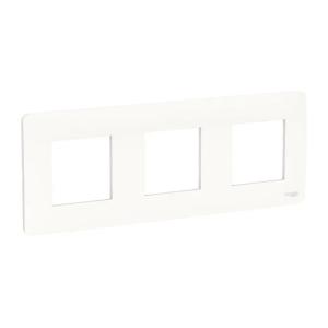 New Unica Cover Frame 3 Gangs 3 x 2 Modules IP21 White 5pcs Schneider Electric
