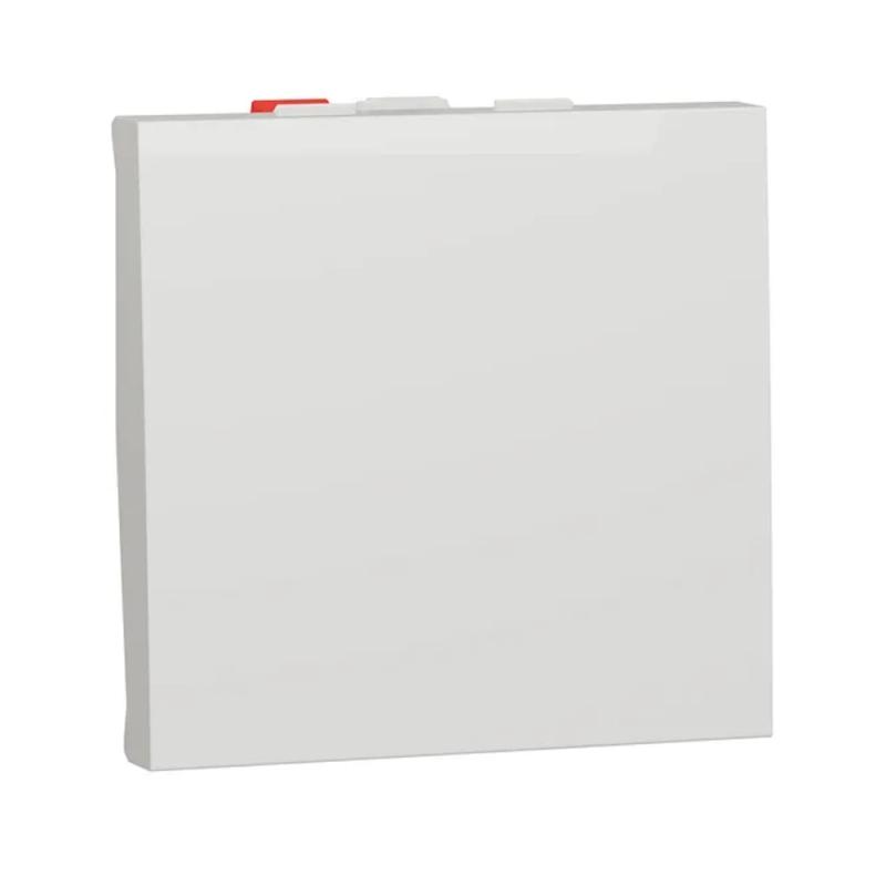 Unica Skifte 1Polet 2Vejs 10A 250V Hvid Schneider Electric