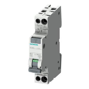RCBO Kompakt 1Pol+N B-Kurve A-Type 13A 30mA 230V IP20 Siemens