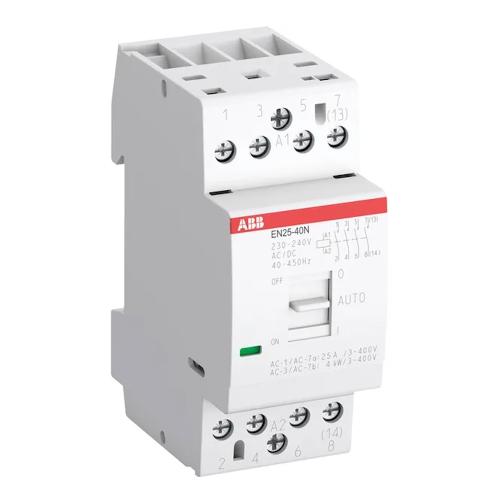 Installations Kontaktor 25A 220-400V IP20 ABB