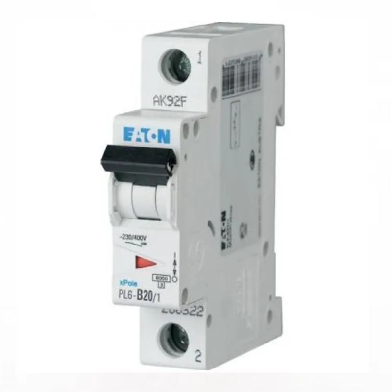 Miniature Afbryder 1Polet B-Kurve 20A 6kA 230V IP20 Eaton