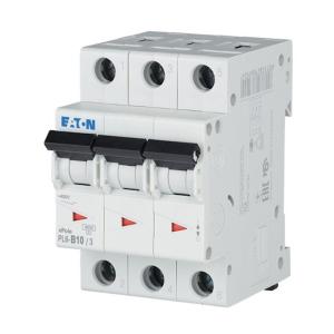 Miniatureafbryder 3Polet B-Kurve 10A 400V IP20 Eaton