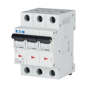 Miniature Afbryder 3Polet C-Kurve 10A 6kA 400V IP20 Eaton