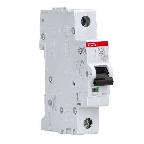 Miniature Afbryder 1Polet C-Kurve 20A 230V IP2X ABB