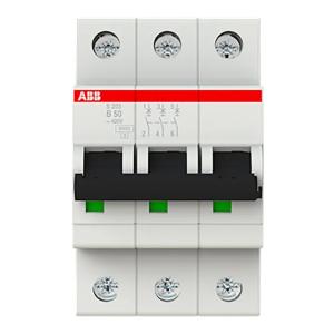 Miniatureafbryder 3Polet B-Kurve 50A 400V IP20 ABB