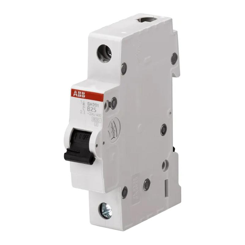Miniature Afbryder 1Polet B-Kurve 25A 6kA 230V IP20 ABB