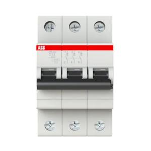 Miniature Afbryder 3Polet C-Kurve 63A 6kA 400V ABB
