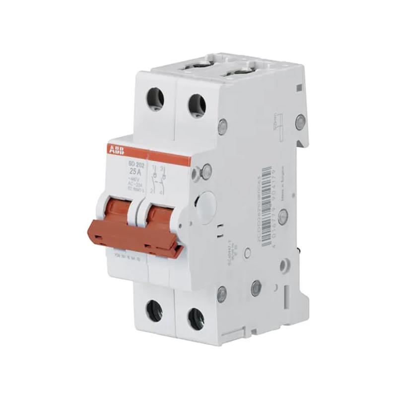 Afbryder 2Polet 25A ABB