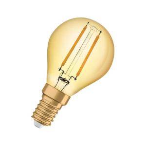 Vintage 1906 LED Classic P 2,5W 220-240V E14 824 Guld 10st Osram