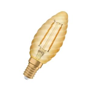 Vintage 1906 Classic Filament 1,5-12W 220-240V E14 IP20 824 Guld 10st Osram