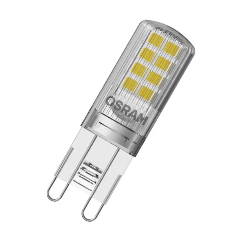 LED PIN 2,6W 220-240V 827 Varm Hvid Klar G9 10stk Osram