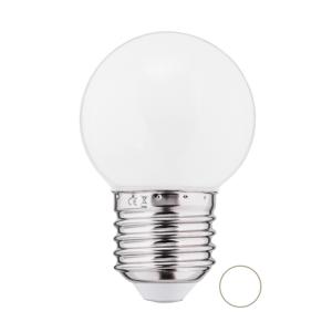 LED-pære 1W 220-240V 6500K 58lm E27 G45 PC Kold Hvid 10stk Thorgeon