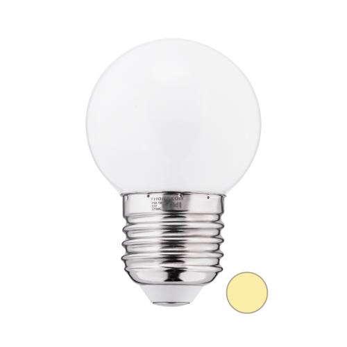 LED Bulb 1W 240V E27 G45 Warm White Frosted 10pcs Thorgeon