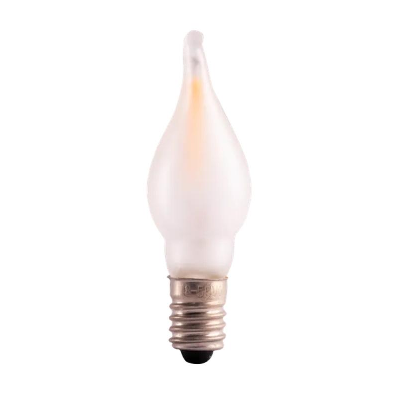 LED Pære Glødetrådskerte 0,2W E10 8-55V 2100K 12Lm IP20 3stkx10pak Thorgeon