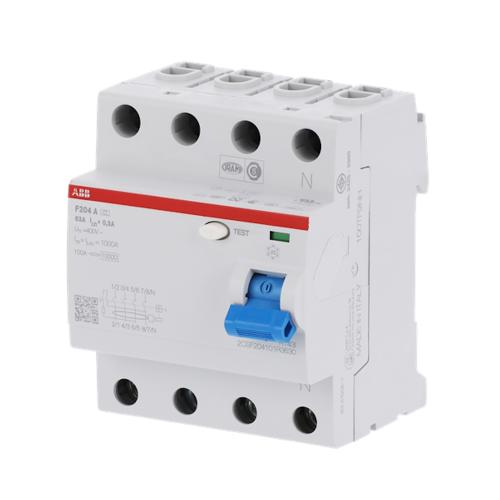 Reststrømsafbryder 4Polet A-Type 63A 300mA 400V ABB