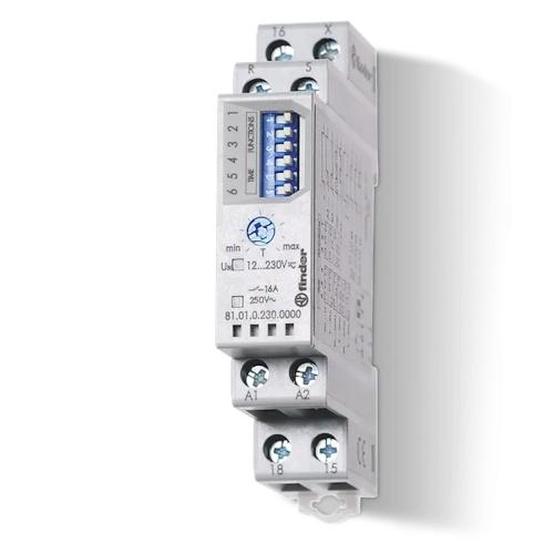 Modulært Timer 16A 230V IP20 5stk Finder