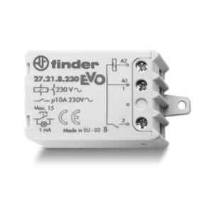 Trinrelæ 10A 184-253V 10stk Finder