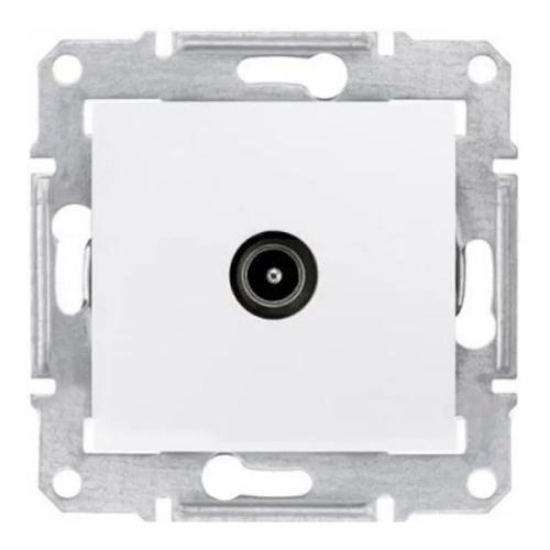 Sedna TV Stik Uden Ramme IP20 Hvid Schneider Electric