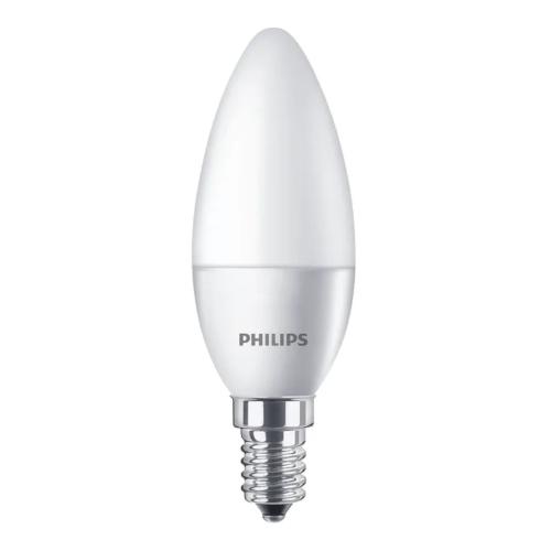 LED Lys CorePro Ikke-dæmpbar 5,5-40W E14 B35 Matteret 840 Hvid 10stk Philips