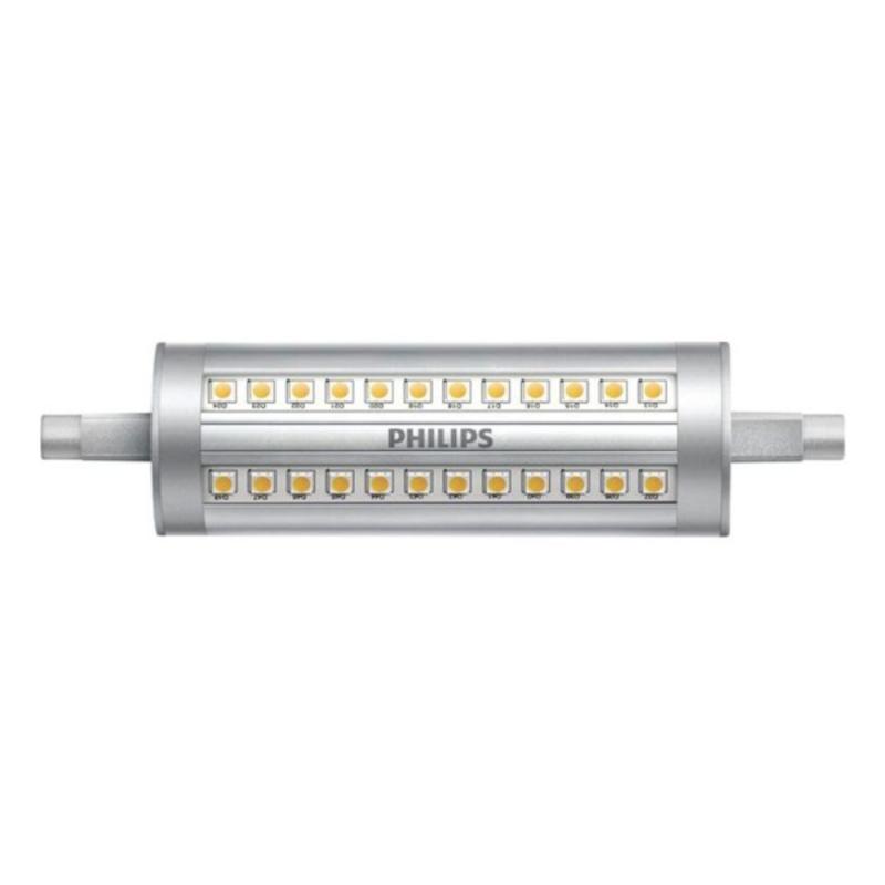 LED Lineær CorePro Dæmpbar 14-120W 220-240V R7s 118mm 830 Hvid 10stk Philips