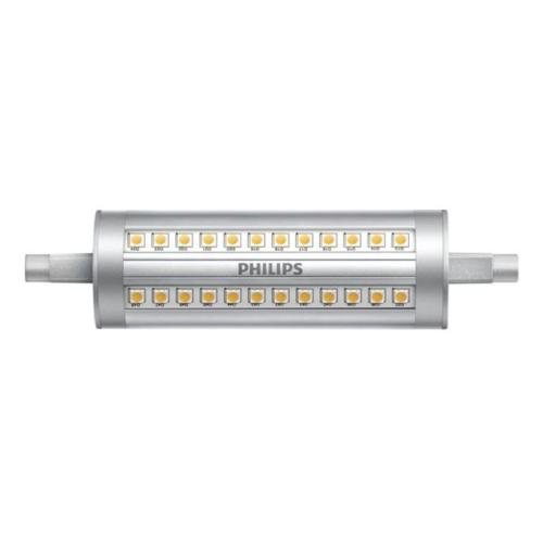 LED Lineær CorePro Dæmpbar 14-120W 220-240V R7s 118mm 830 Hvid 10stk Philips