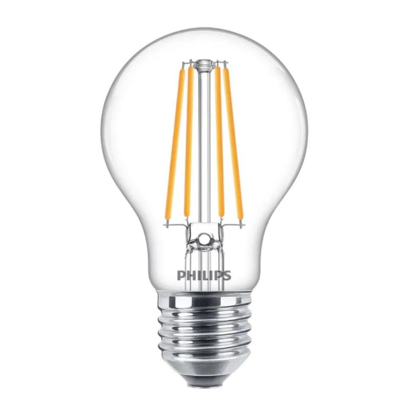 LED Classic 75W 220-240V A60 E27 Varm Hvid CLND3PF/6Disc 10stk Philips