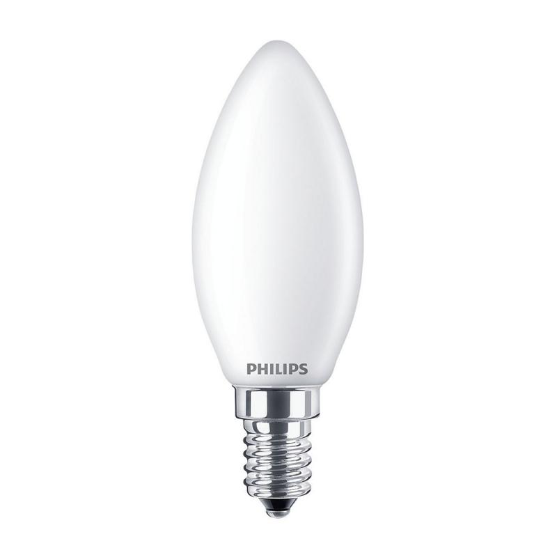 LED Classic 40W B35 E14 Frosted ND RFSRT4 Varm Hvid 10stk Philips