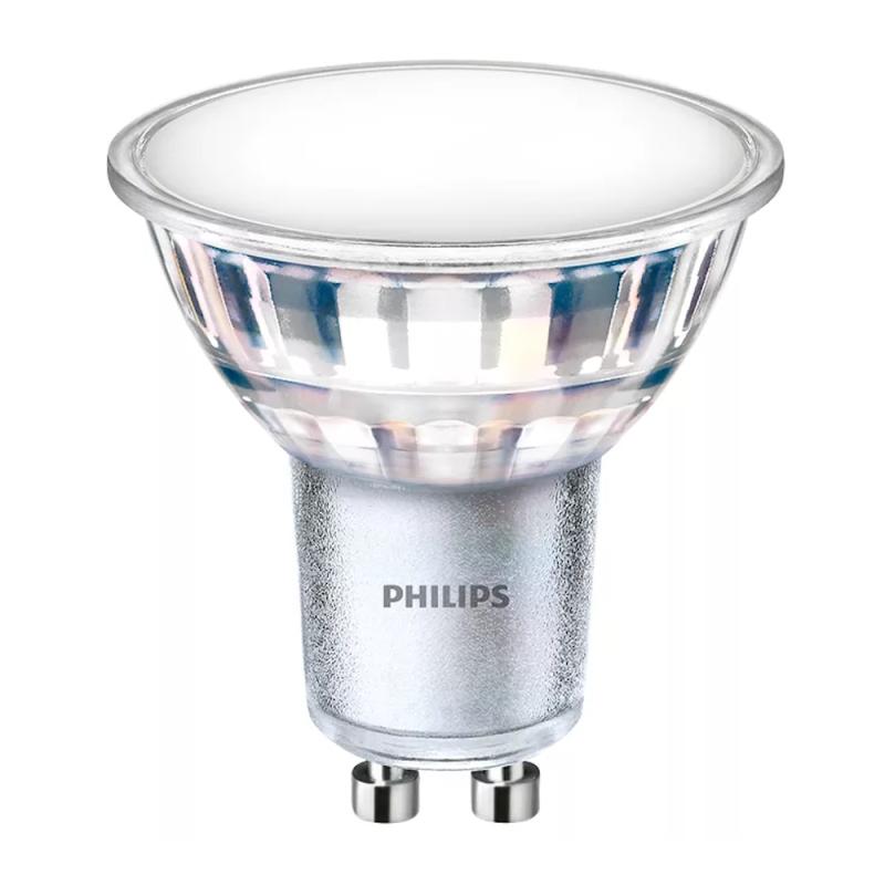 LED Spotlight CorePro 4,9W 220-240V 550lm GU10 830 Hvid 120° IP20 10stk Philips