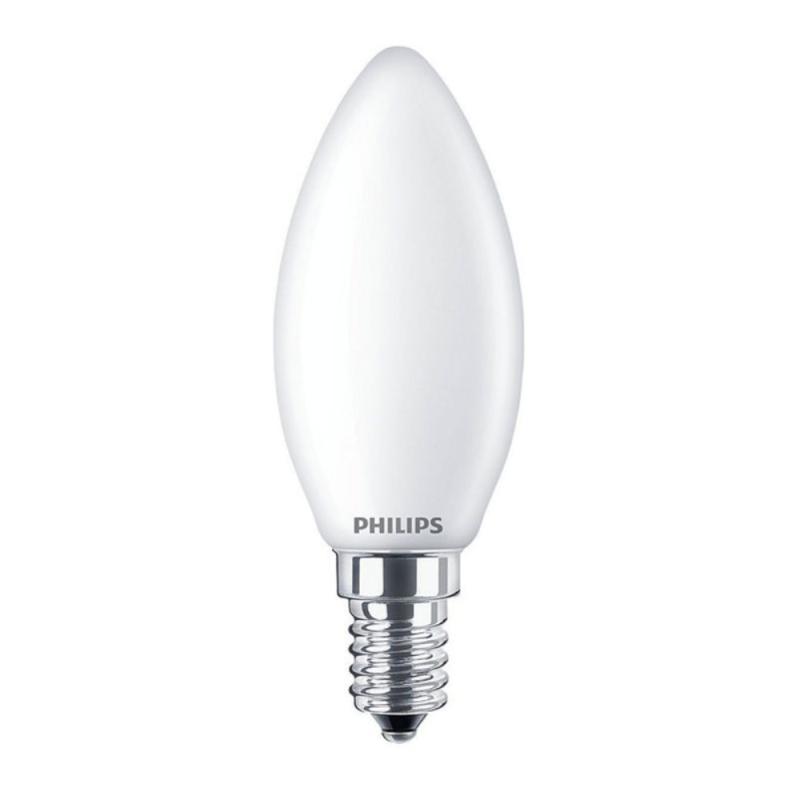 LED Pærer CorePro ND 6,5-60W 220-240V E14 B35 827 Matteret 10stk Philips