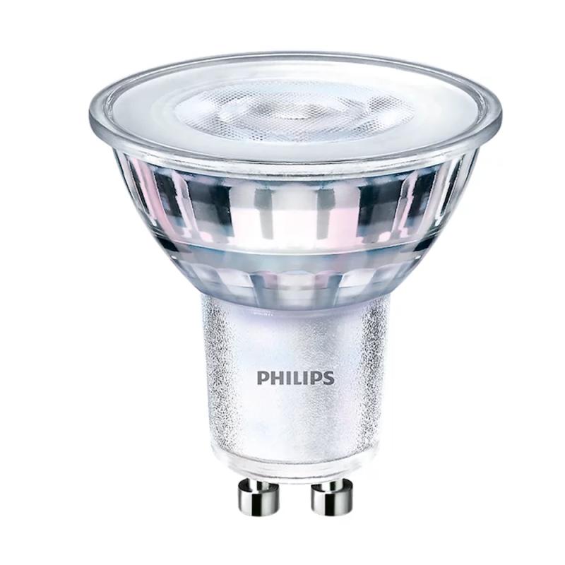 LED Spotlight Corepro 4-50W 220-240V GU10 830 Hvid 36° Dæmpbar IP20 10stk Philips