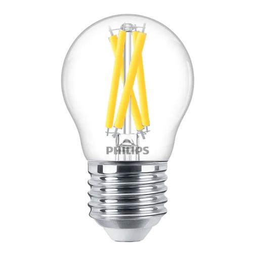 LED Luster DT 5,9-60W 220-240V E27 P45CL 927 Hvid IP65 10stk Philips