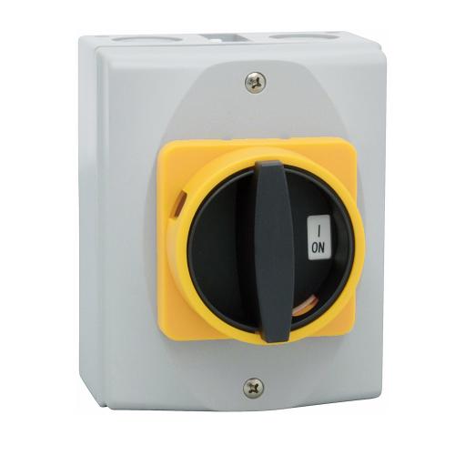 Säkerhetsbrytare, IP54, 63A, 4-POL, Malmbergs 3166267