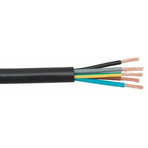 Cable RV-K Flex (N1XV-K), 5G6mm², 0.6/1kV, Black, Malmbergs 0005775