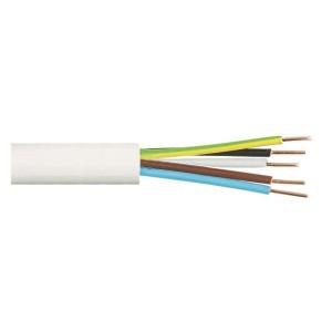 Cable Exq Xtra NKT 5G 1.5mm², White, 50m, Malmbergs 0447021