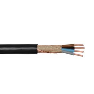 Cable FKKJ, 4x16/16 mm², 0.6/1KV, Black, Malmbergs 0702685