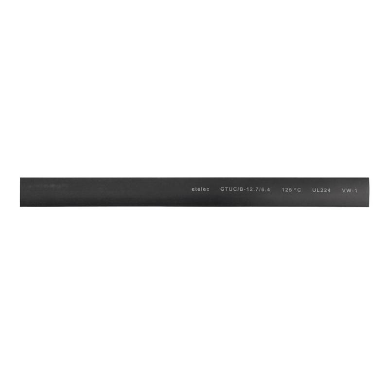 Krympslang 12,7/6,4mm, 1m, Svart, Malmbergs 0752225