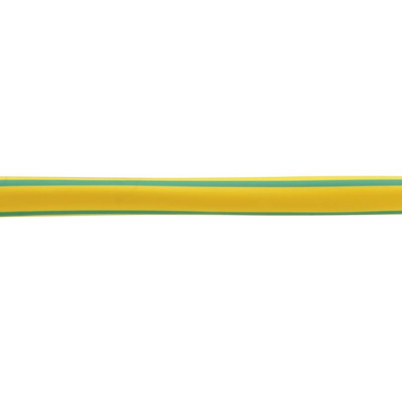 Krympslang 6,4/3,2mm, 1m, Grön/Gul, Malmbergs 0752232