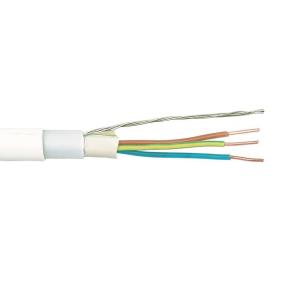 Kabel Eklk 3G1.5mm², 50m, 450/750V, Hvid, Malmbergs 0813731