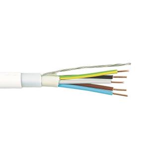 Kabel Eklk 3G2.5mm², 50m, 450/750V, Hvid, Malmbergs 0813741