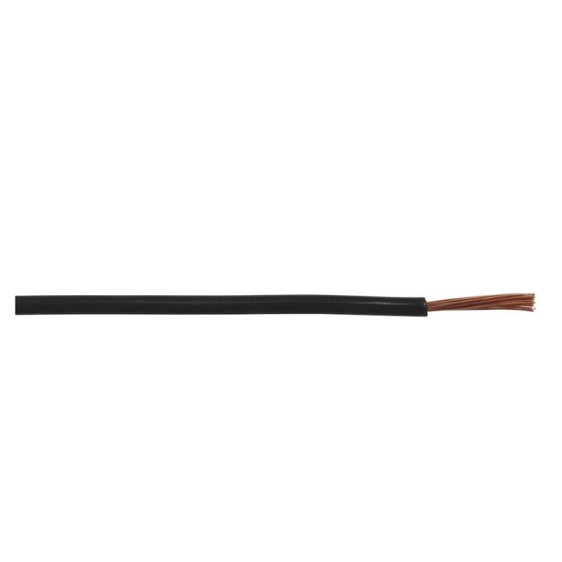 RK (H05V-K), 1x0,5mm², Sort, 100m, 300/500V, Malmbergs 0844022