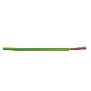 ​RK (H05V-K), 1x0.75mm², 100m, 300/500V, Green/Yellow, Malmbergs 0844192