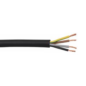 Rdoe (H07RN-F), 4G6mm², 450/700V, Sort, Malmbergs 0871365