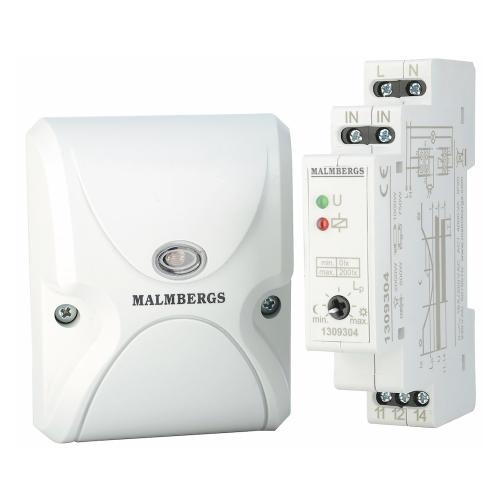 Lysrelæ, Vægmontering, Malmbergs 1309304
