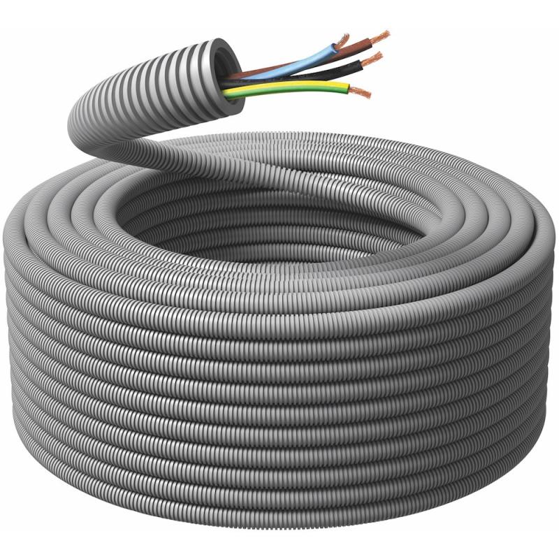 Flexrør FQ(H07Z1-R), 16mm, 100m, Ring, Malmbergs 1418101