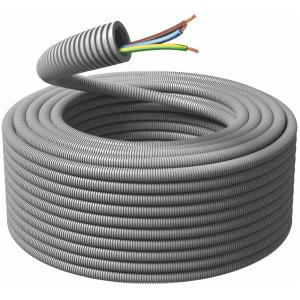 Flexrör, FK (H07V-R), 3G1,5mm², Ø16mm, 100m, Ring, Malmbergs 1418180