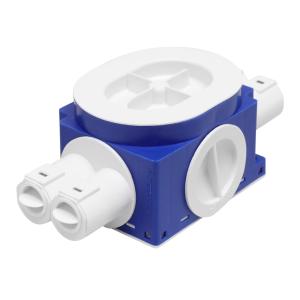 Apparatboks Twistline 1,5 Modul Stifter 4x16/20mm Malmbergs 1420411